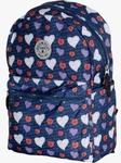 Olympia International BP-1000-HEARTS 18 In.cornell Backpack-hearts (4B64). Fixed Price $10.00.
