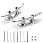 Kahaciyo Boat Cleat Open Base 4 Inch, Dock 316 Stainless Mar.... Fixed Price $24.70.