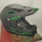 Shred Full Stack Don Black Helmet Size Medium Cycle & Snow Gear DHEFTE1 Mu. Fixed Price $101.15.