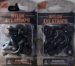 Lot Of Packs Field & Stream Kayak Nylon Eye Straps, 6 Per Pack- 12 Total. Fixed Price $11.99.
