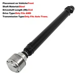 For 1999 2000-2006 Rover Freelander Front Driveshaft Prop TVB000090. Fixed Price $69.36.