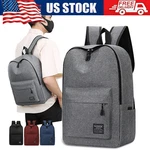 Men Nylon Backpack Laptop Travel School Business Casual Bookbag Daypack. Fixed Price $11.95.