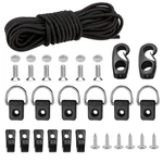 Clio Kayak Deck Rigging 8 Feet Bungee Cord Kit-black. Fixed Price $17.30.