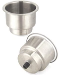 Mojiate 2-PACK Stainless Boat Cup Holder Insert Marine-grade For. Fixed Price $26.99.