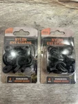 Lot Of 2 Packs Field & Stream Kayak Nylon Eye Straps, 6 Per. Fixed Price $12.95.