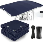 Heavy Duty 1200D Marine Grade T-top Canvas Replacement For Center Console Boat,. Fixed Price $139.95.