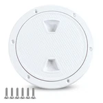 Hoffen Boat Hatch, 4" 6" 8" Round Non Slip Inspection W/detachable Cover. Fixed Price $24.03.