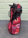 Callaway Odyssey Swirl 4 Red Stand Bag Dual Shoulder Straps. Fixed Price $179.99.