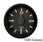 Vdo Gauge Clock, Genuine Cockpit 370-155, 2-1/16"/52MM, 12/24V Dual System. Fixed Price $48.00.