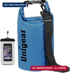 Unigear Dry Waterproof, 2L/5L/10L/20L/30L/40L Floating And Lightweight Bags. Fixed Price $15.18.