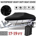 17-19FT Heavy Duty Boat Cover Waterproof Rain Uv V-hull Fishing Ski Trailerable. Fixed Price $48.39.