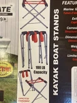 Malone Elevate Kayak Stand MPG349 Holds Up To 100 Lbs.. Fixed Price $70.00.