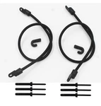 Kayak Paddle Keeper Bungee Holder Kit Clip - Black. Fixed Price $11.31.
