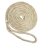 England Ropes 5/8" Double Braid Dock Line White/gold 25' C5059-20-00025. Fixed Price $70.99.