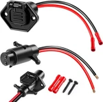 Waterproof Trolling Motor Plug 12V-24V, 8 Gauge, Quick Connect For Minn Kota B. Fixed Price $15.79.