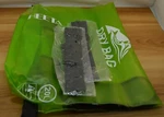 Heeta 20 Liter Dry Bag Waterproof Roll Top Transparent Green Floating. Fixed Price $17.50.