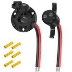 Waterproof Trolling Motor Plug 12V-24V, 8 Gauge, Quick Connect For Minn Kota. Fixed Price $19.13.