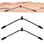 Pmsanzay 2 Pack Kayak Bungee Paddle Holder Clip Kee.... Fixed Price $14.04.
