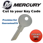 Mercury Mariner Outboard Boat Keys Spare Replacement Cut To Code 1A-2F. Fixed Price $9.95.