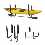 2 Pcs Folding Kayak Rack Wall Mount Ladder Surfboard Canoe Storage Hanger Hooks. Fixed Price $18.96.