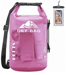 Heeta Dry Bag Waterproof For Women Men, 5L/10L Set Roll Top Lightweight. Fixed Price $20.00.