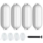 Costway 4PCSS 23" Boat Fenders Hand Inflatable Marine Bumper Shield Protection. Fixed Price $57.99.