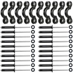 Clio 10 Pcs Pad Eyes Kit With 20 Tri-grip Rivet For Kayaks. Fixed Price $17.21.