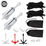 For Canoe Kayak Raft Sailboat Fishing Jet Ski 2PACK Folding Anchor Buoy Kit. Fixed Price $19.13.