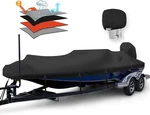 Waterproof 1200D Pu Boat With Motor Cover, Heavy Duty Marine Grade Trailer. Fixed Price $156.98.