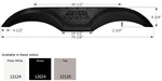 Icon 12124 Fender Skirt Tandem. Fixed Price $213.10.