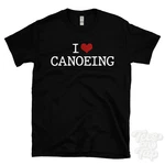 Love Canoeing T-shirt Heart Paddler Explorer Water Sports Adventure For. Fixed Price $21.53.