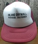 Inland Drywall Riverside California Foam Meshback Snapback Hat Cap One Size. Fixed Price $5.99.