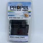 Shoreline Marine Propel Paddle Gear Kayak Storage Straps 3FT Quick Release Black. Fixed Price $6.69.