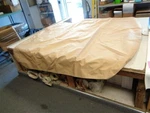 Jeanneau Leader 40 Bimini Top Cover Tan 96" X Marine Boat. Fixed Price $139.97.