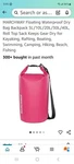 Marchway Pink Floating Waterproof Dry Bag Backpack Kayaking, Fishing, Rafting. Fixed Price $15.99.