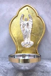 Angel Wall Mount Holy Water Font With Stainless Steel Bowl (CU256) Chalice Co.. Fixed Price $295.00.