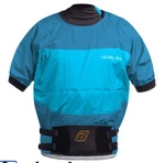 Level Six Everything Paddling Jacket Short Sleeve Blue/gray Waist Tunnel. Fixed Price $169.00.