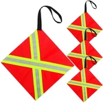 Mindsoft 4 Pcs Safety Red Tow Flag Reflective Warning Kayak For Truc.... Fixed Price $23.60.