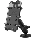 Ram Flat Surface Drill Down Mount With Spring-loaded Quick-grip Xl Phone Holder. Fixed Price $55.99.