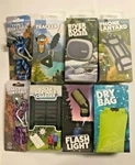 Solaray Gear Tracker Waterproof Dry Bag Type Micro Usb Cable Charger Speaker. Fixed Price $5.85.