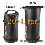 Kolpin 20 Liter Waterproof Dry Bag Black Storage Sack Kayak Canoe Hunting Boat. Fixed Price $39.95.