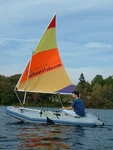 Sail Kit For Your Inflatable Tender, Dinghy, Zodiac Other Hard Transom Boat. Fixed Price $999.00.