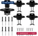 6 Set Kayak Drain Kit With 12 Pcs Rivets Assortment Boat Scupper Plugs Thre. Fixed Price $22.48.