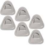 Tobwolf 6 Pack 3.54" / Stainless Steel D-ring Patch For 9CM, Grey. Fixed Price $19.96.