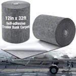 12" X 32' Grey Boat Trailer Bunk Carpet With Adhesive For Marine Use. Fixed Price $46.48.