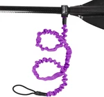 Stretchable Kayak Paddle Leash, Coiled Rod Tool Lanyard For And Sup. Fixed Price $12.21.