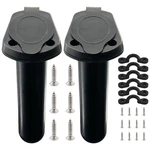 Isure Marine 2PCS Kayak Rod Holder, Deck Plastic Flush Mount Boat Holders.... Fixed Price $20.63.