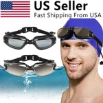 Mirror Clear Swimming Goggles Anti-uv Anti-fog Water Sports Glasses Women Us. Fixed Price $8.45.