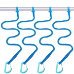 Moocy Kayak Paddle Leash, 3-7 Ft Stretchable Strap Lanyard For 4 Pack, Blue. Fixed Price $26.31.