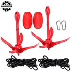 For Pwc Boat Kayak Canoe 3.3LB Steel 2-PACK Marine Folding Board Anchor Kit. Fixed Price $35.40.